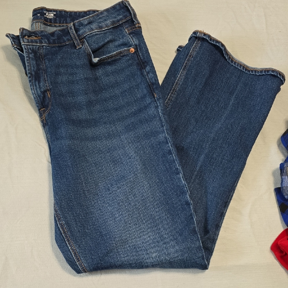 Old Navy Blue Boot Cut Jeans
